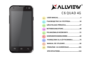 Bedienungsanleitung Allview C6 Quad 4G Handy