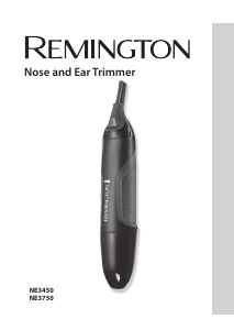 Priručnik Remington NE3450 Trimer za dlake u nosu