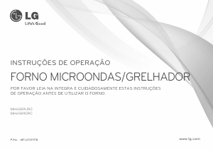 Manual LG MH6589URC Micro-onda