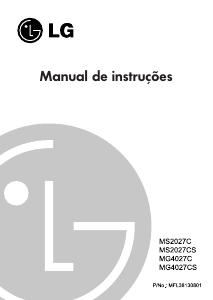 Manual LG MS2027CS Micro-onda