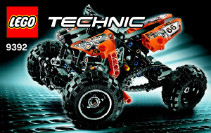 Handleiding Lego set 9392 Technic Quad