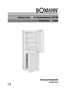 Manual Bomann KG 180 Fridge-Freezer