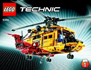 Руководство ЛЕГО set 9396 Technic Вертолет