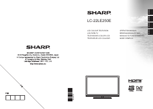 Bedienungsanleitung Sharp LC-22LE250E LCD fernseher