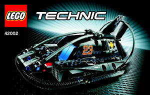 Kullanım kılavuzu Lego set 42002 Technic Hovercraft