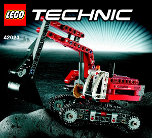 Brugsanvisning Lego set 42023 Technic Byggemaskiner