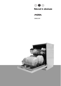 Návod Mora SM 635 W Umývačka riadu