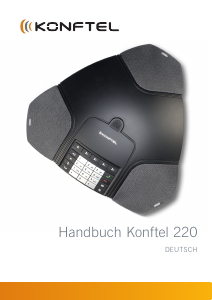 Bedienungsanleitung Konftel 220 Konferenztelefon