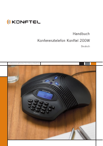 Bedienungsanleitung Konftel 200W Konferenztelefon