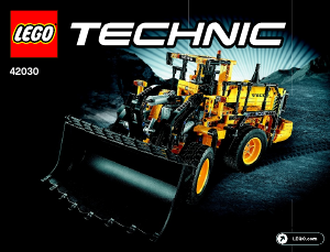 Priročnik Lego set 42030 Technic Volvo L350F