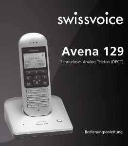 Bedienungsanleitung Swissvoice Avena 129 Schnurlose telefon