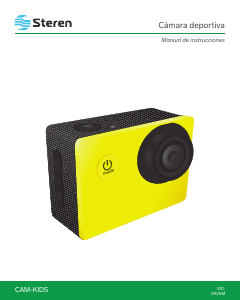 Manual de uso Steren CAM-KIDS Action cam
