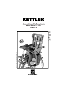 Manual Kettler Flipper Bicycle Seat