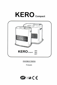 Mode d’emploi Kero Compact 3007 Chauffage