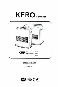 Mode d’emploi Kero Compact 5007 Chauffage