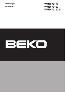 Mode d’emploi BEKO WMD 77127 Lave-linge