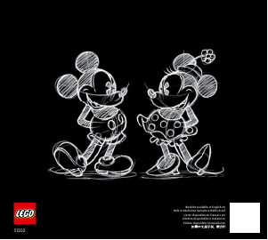 Manuale Lego set 31202 Art Disney's Mickey Mouse