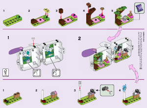 Manuale Lego set 41663 Friends Il Cubo del Dalmata di Emma