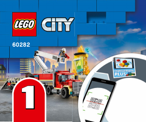 Manual Lego set 60282 City Unidade de Controlo de Incêndios