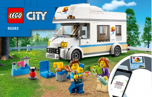 Manual Lego set 60283 City Rulota de vacanta