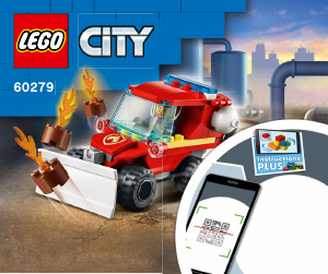 Handleiding Lego set 60279 City Kleine bluswagen