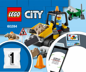 Instrukcja Lego set 60284 City Pojazd do robót drogowych