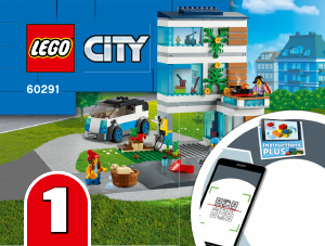 Használati útmutató Lego set 60291 City Családi ház