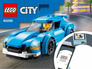 Manual Lego set 60285 City Carro Desportivo