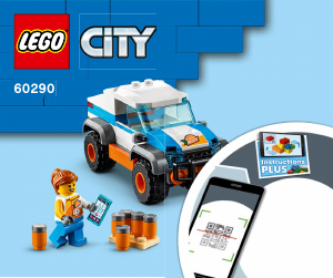 Használati útmutató Lego set 60290 City Gördeszkapark