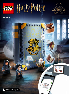 Manual de uso Lego set 76385 Harry Potter Momento Hogwarts - Clase de Encantamientos