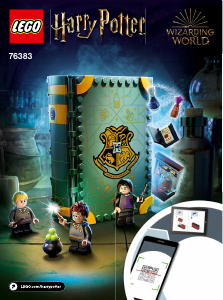 Vadovas Lego set 76383 Harry Potter Hogvartso paminklas: eliksyrų klasė