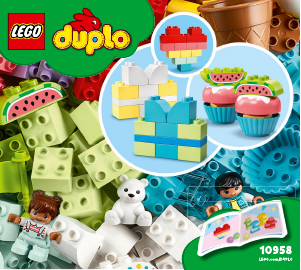 Käyttöohje Lego set 10958 Duplo Luovat synttärijuhlat