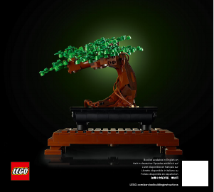 Bruksanvisning Lego set 10281 Creator Bonsai-tre