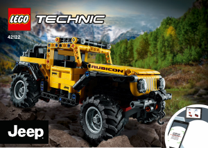 Mode d’emploi Lego set 42122 Technic Jeep Wrangler