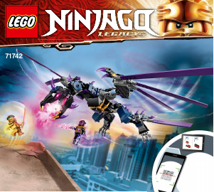 Manual Lego set 71742 Ninjago Overlord dragon