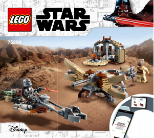 Käyttöohje Lego set 75299 Star Wars Hankaluuksia Tatooinessa