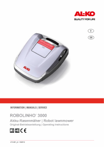 Manual AL-KO Robolinho 3000 Lawn Mower