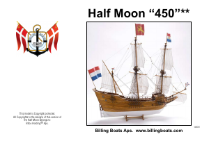 Bedienungsanleitung Billing Boats set BB450 Boatkits Half moon