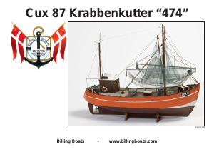 Bedienungsanleitung Billing Boats set BB474 Boatkits Cux 87