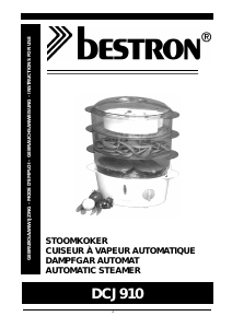 Manual Bestron DCJ910 Steam Cooker