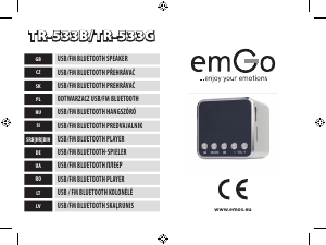 Manual EmGo TR-533G Speaker