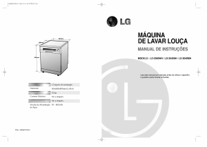 Manual LG LD-2040WH Máquina de lavar louça