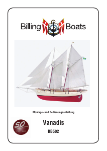 Mode d’emploi Billing Boats set BB502 Boatkits Vanadis