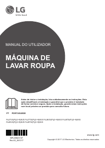 Manual LG F4J8VS2S Máquina de lavar roupa