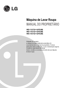 Manual LG WD-14370FDM Máquina de lavar roupa