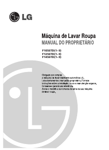 Manual LG F1056TD Máquina de lavar roupa