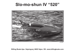 Bedienungsanleitung Billing Boats set BB520 Boatkits Slo-Mo-Shun IV