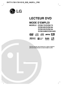 Manuale LG DVD6174 Lettore DVD