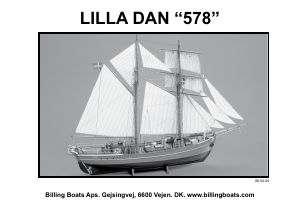 Manuale Billing Boats set BB578 Boatkits Lilla dan