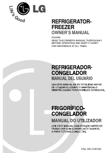 Manual LG GRB3920YCS Fridge-Freezer